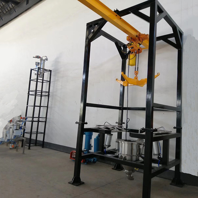 500 - 2000kg Ton Bag Unpacking Machine With Weighing System