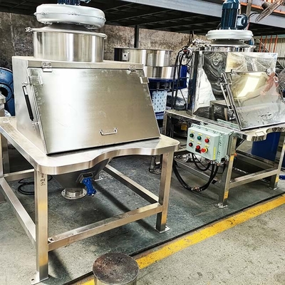 Food Chemical Battery Material Dust Removal Screening Discharge Machine