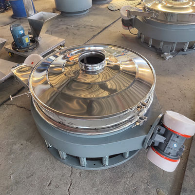 Flour Screening And Impurity Removal Double Vibration Source Direct Discharge Screen Direct Down Type Food Grade Direct Discharge Vibrating Screen