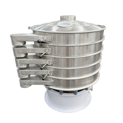 Máquina de Peneiramento Vibratório para Tratamento de Materiais Granulares e em Pó nas Indústrias Química, Alimentícia e Farmacêutica