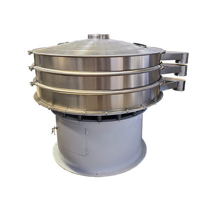 Máquina de triagem vibratória compacta e flexível para materiais em pó e partículas