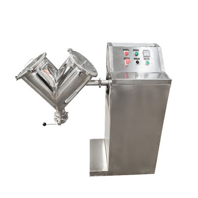 Misturador de Pó Tipo V com Capacidade de 50L-5000L para Alta Uniformidade de Mistura e Sem Cantos Mortos nas Indústrias Farmacêutica e Química