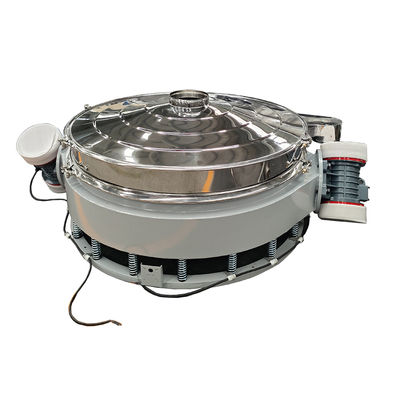 Máquina de triagem contínua para alimentação granular com tela de passagem direta em aço inoxidável de qualidade alimentar