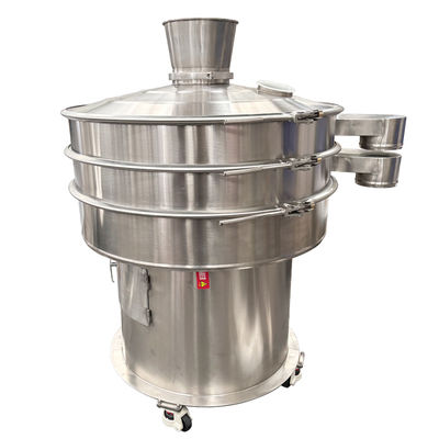 e Máquina de Peneiramento Vibratório de Classificação Rápida para Indústrias de Processamento de Alimentos e Metalurgia