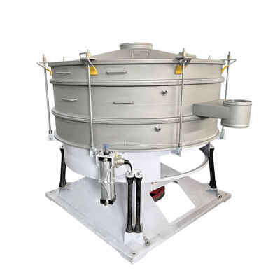 Sítio de barril de aço inoxidável de alto rendimento para triagem precisa e suave nas indústrias químicas de alimentos e de pó metálico