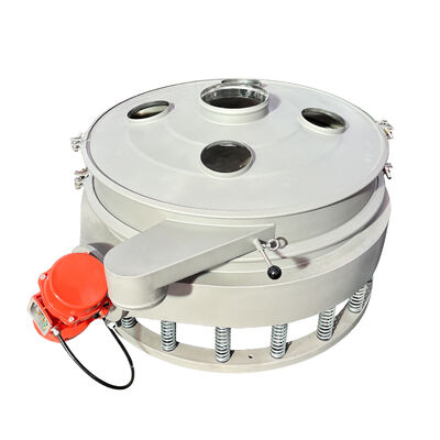 Tela de descarga direta em aço inoxidável 304 de qualidade alimentar - Máquina de peneiramento vibratório à prova de poeira e baixo ruído com fácil manutenção