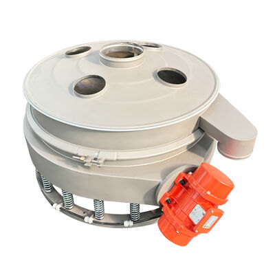 Máquina de peneiramento vibratório de aço inoxidável com alta precisão de triagem e operação à prova de poeira para processamento de alimentos e produtos químicos