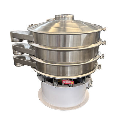Máquina de filtragem vibratória adequada para indústrias químicas alimentares e metalúrgicas que fornece filtragem e remoção de impurezas