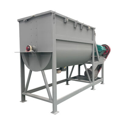 Máquina de mistura de fita que oferece mistura com tecnologia de misturador helicoidal adequada para o processamento de partículas de pó e materiais viscosos