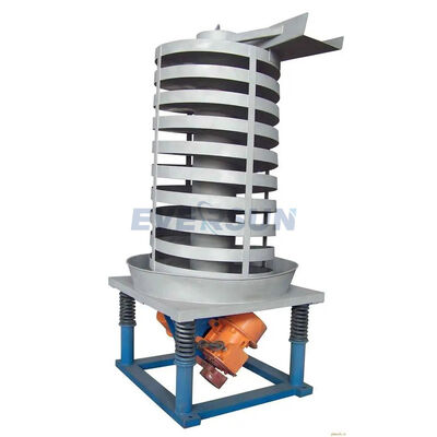Elevador em espiral vertical totalmente fechado para elevação contínua de pó seco e materiais granulares