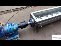 Tipo automático personalizado transporte de U do eixo helicoidal da máquina do alimentador de parafuso