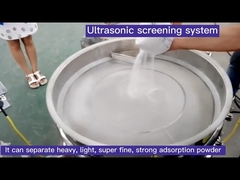 Máquina de vibração ultrassônica da peneira do SUS/aço carbono para o pó fino Siftering