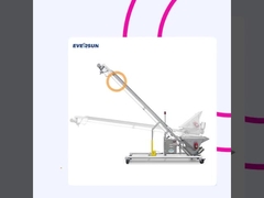 SUS304 316L Sistema de transporte Agulha de parafuso transportador alimentador