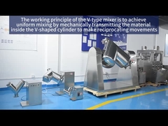 Máquina de mistura do tipo V