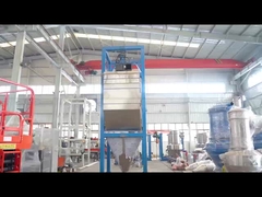 Estação de alimentação do saco da tonelada